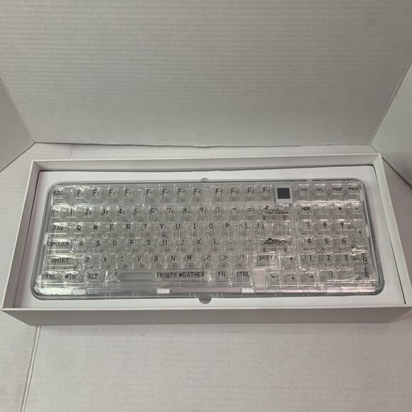 coolkilller CK98 Transparent Keyboard with OLED Display Keyboard WINTER - Picture 3 of 7